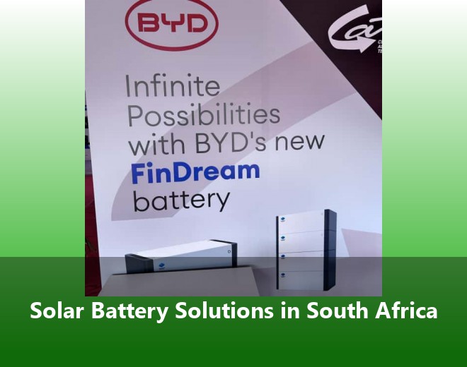 Solar Battery Solutions in South Africa